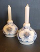 2 beautyful candle holders designed by Effie Hegermann Lindencrone for Bing & 
grøndahl.