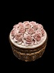 French bonbonnier with pink roses